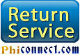 Featured application PhiConnect Return Service